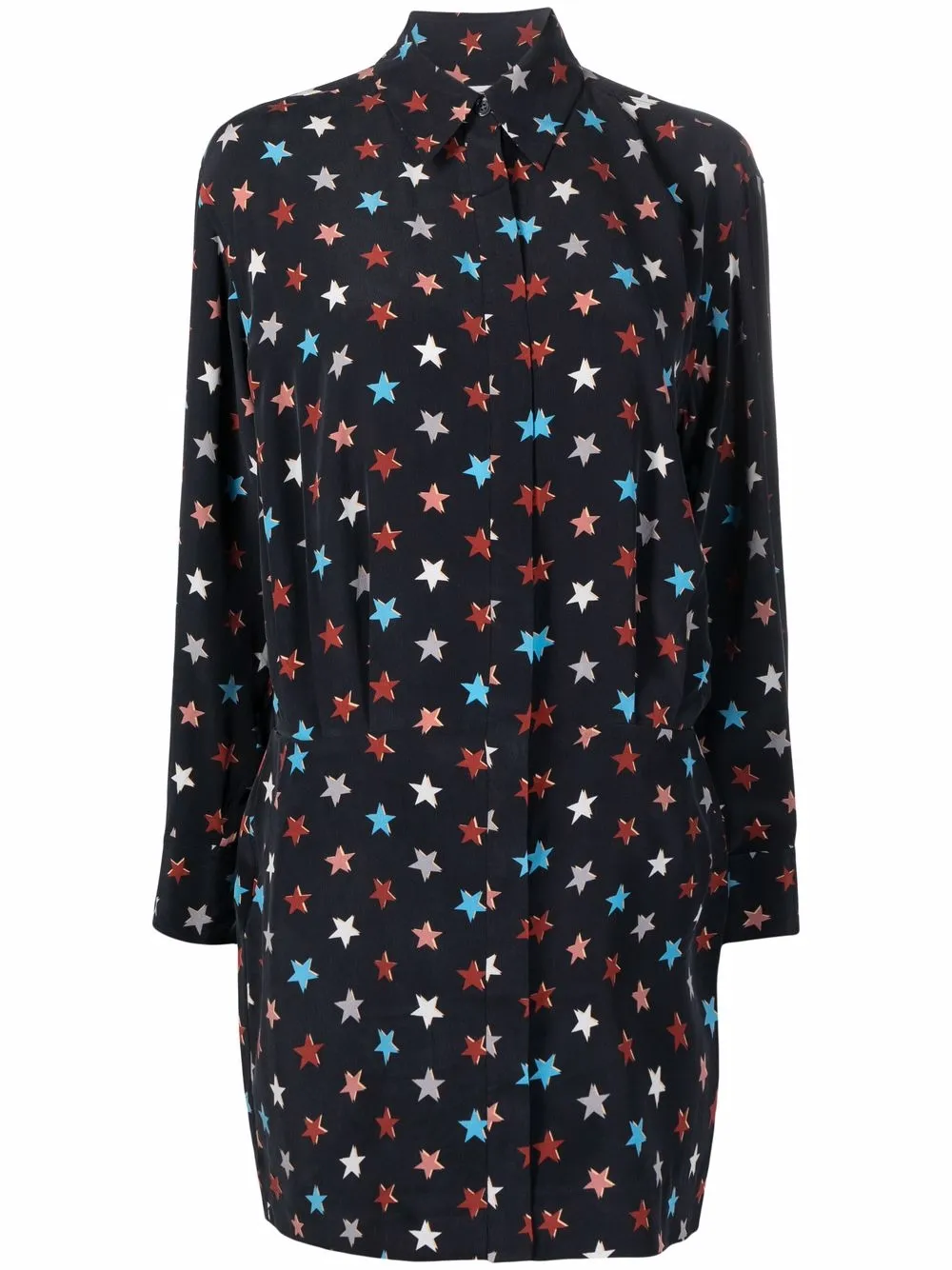 Equipment vestido Claudette - Azul