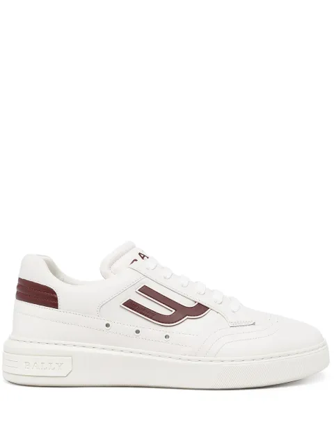 Bally - embossed-logo leather sneakers
