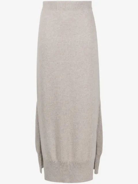 Barrie high-waisted knit skirt 