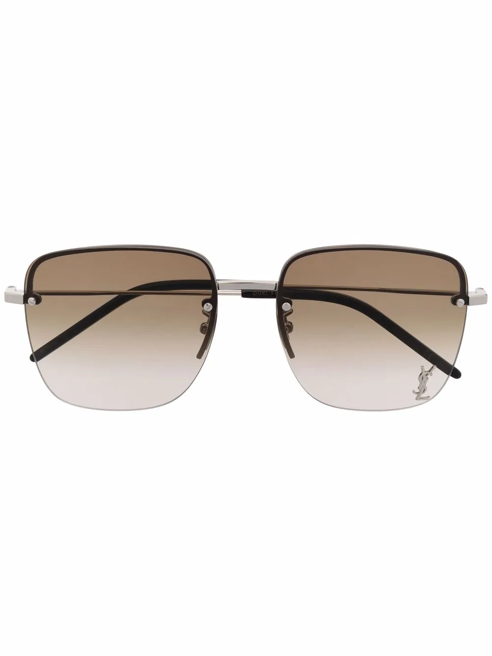 

Saint Laurent Eyewear square-frame sunglasses - Silver