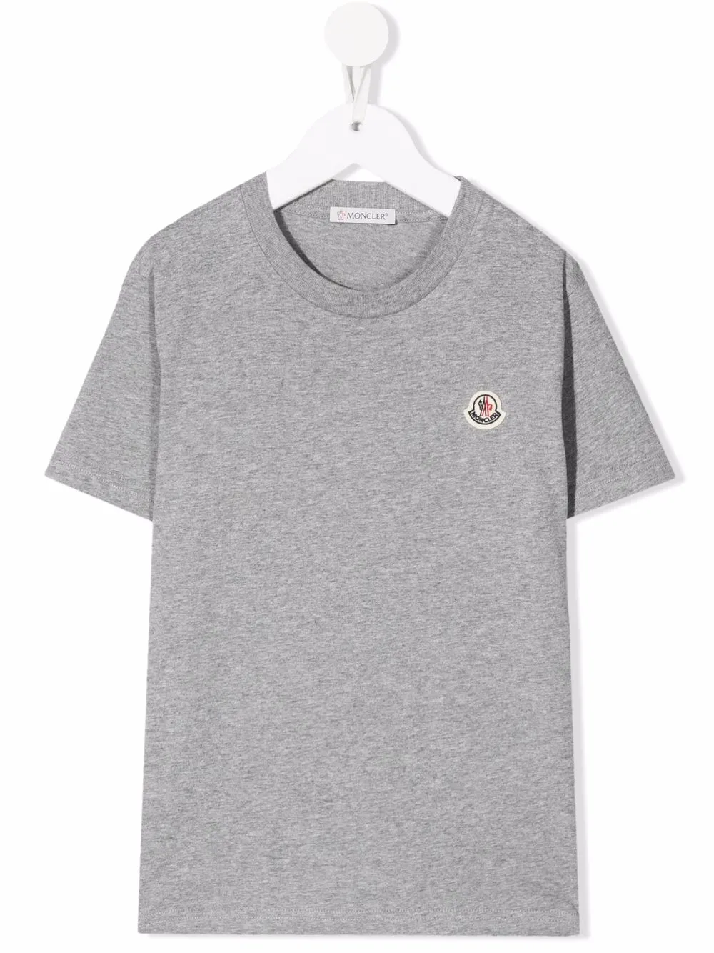 

Moncler Enfant playera con parche del logo - Gris