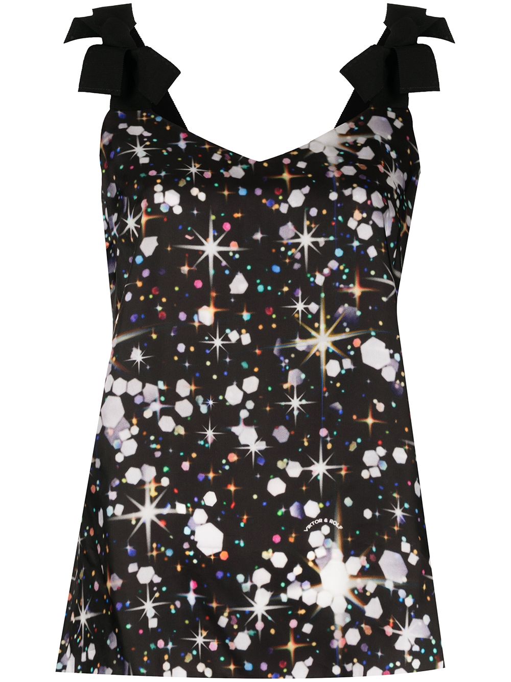 Confetti Sparkle-print camisole top