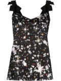 Viktor & Rolf Confetti Sparkle-print camisole top - Multicolour