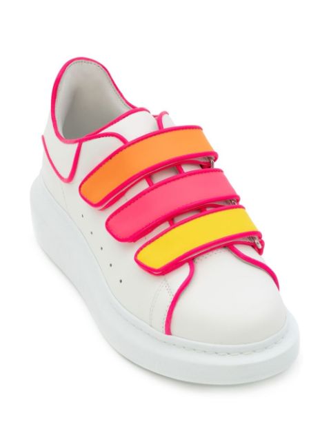 mcqueen strap sneakers