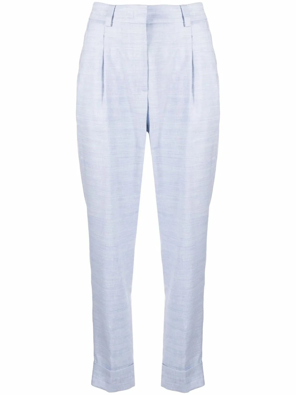 

Peserico high-waisted tapered trousers - Blue