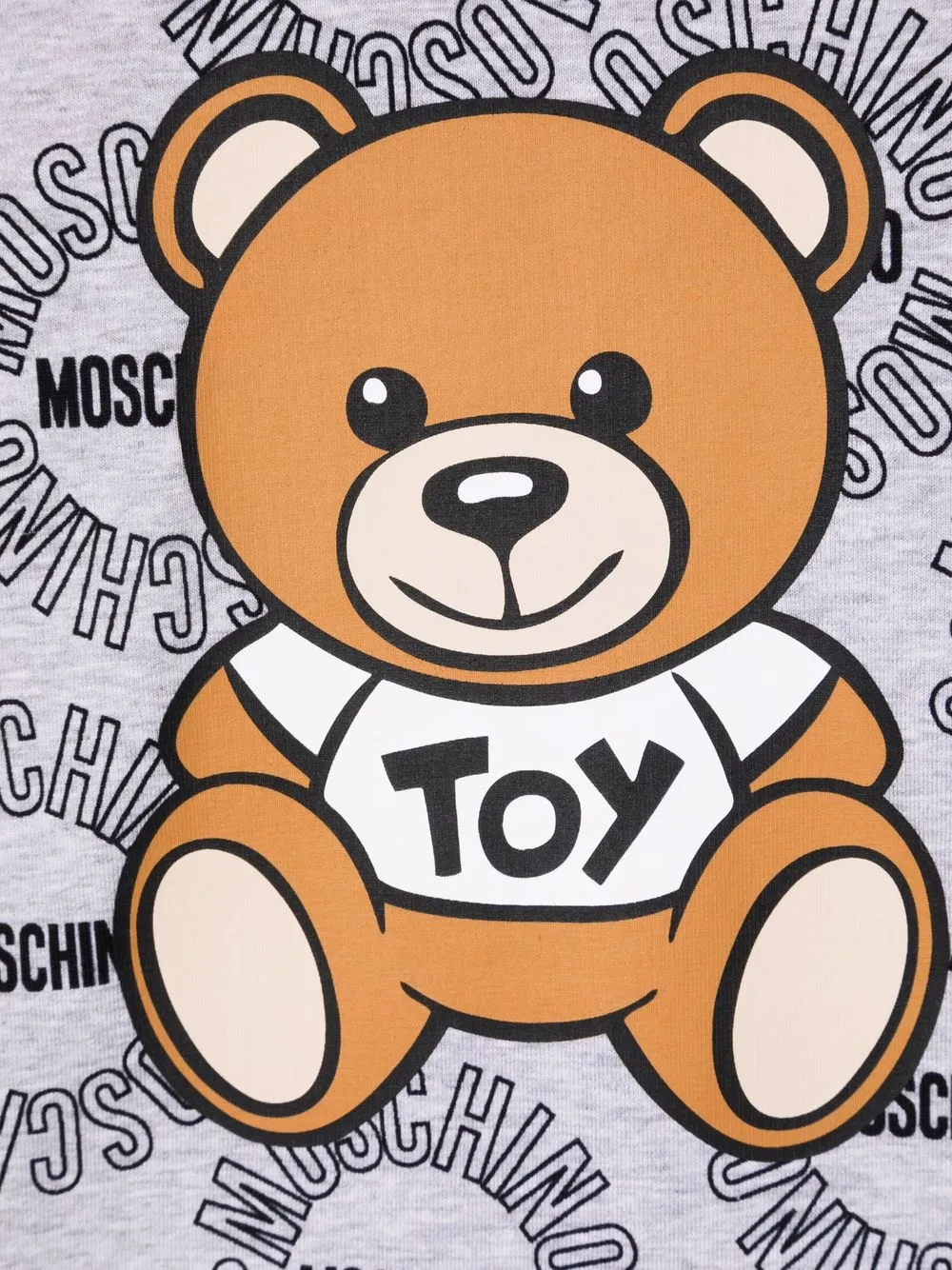 Moschino Kids Teddy Bear monogram-print T-shirt - Farfetch