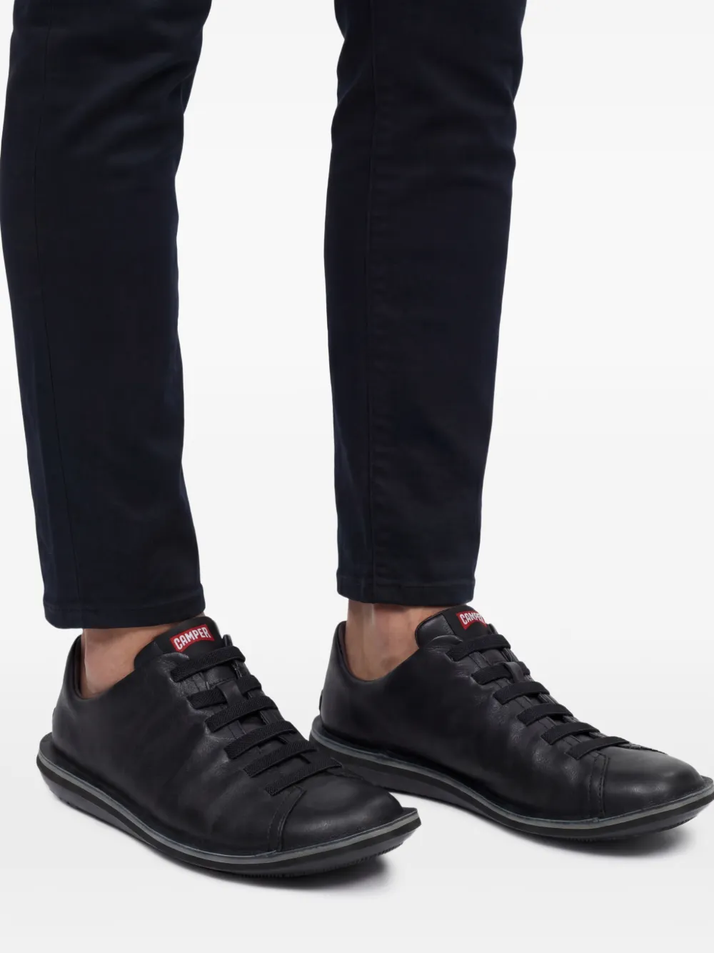  Camper Sneakers Mit Schnürung   Schwarz 