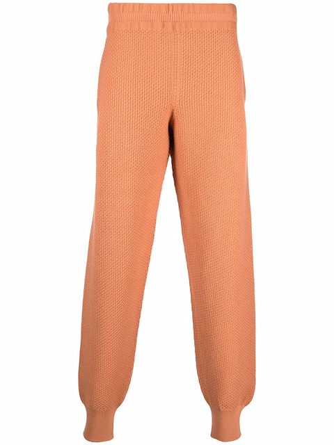 Homme Plissé Issey Miyake elasticated-ankle plissé trousers