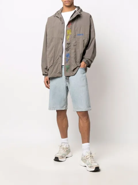 Shop adidas x Sean Wotherspoon Washed anorak with Express Delivery - FARFETCH
