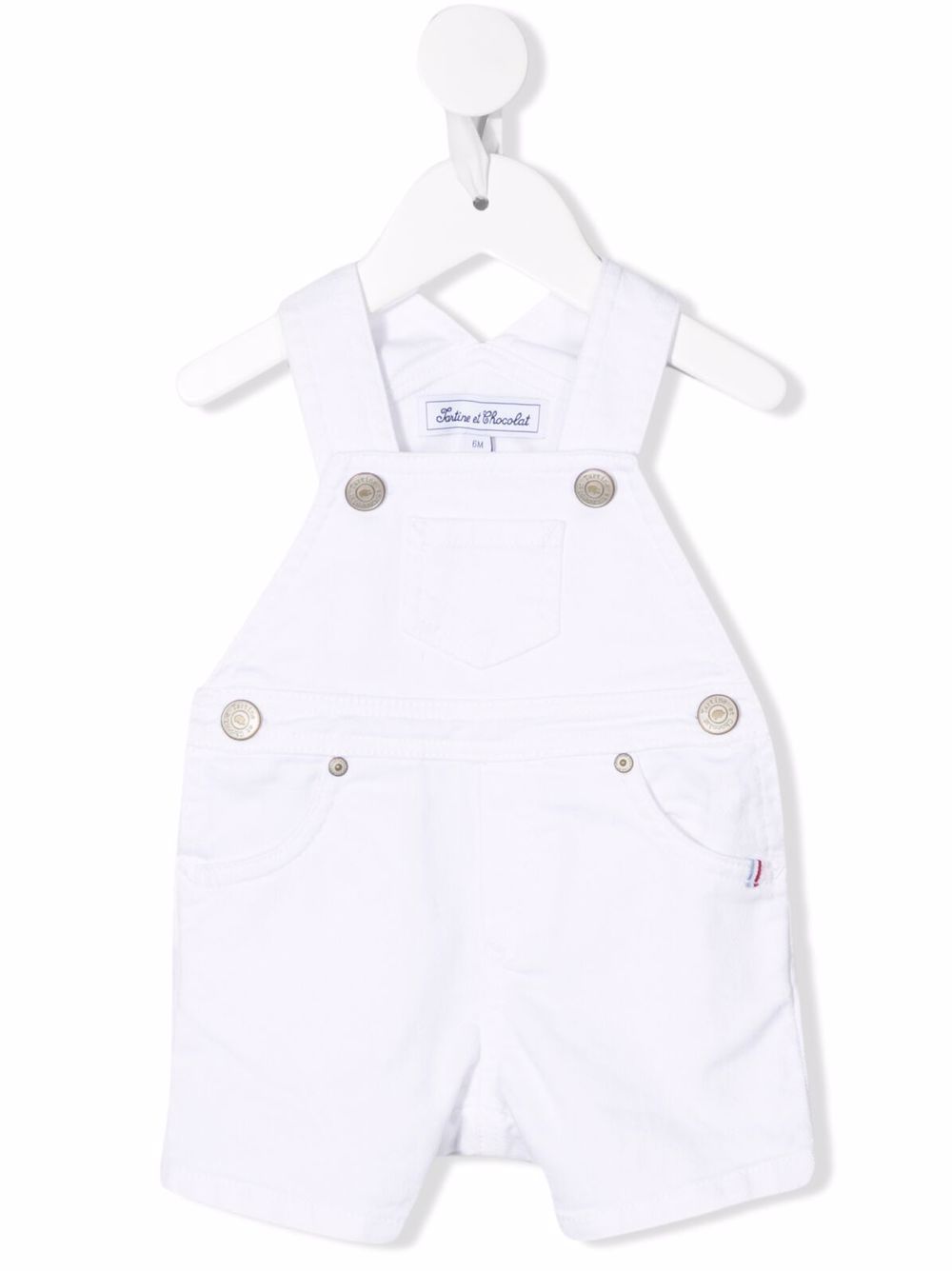 фото Tartine et chocolat front-button denim dungarees