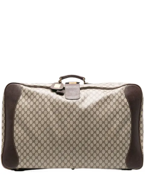 Gucci Pre-Owned 구찌 Pre-Owned 구찌 Pre-Owned 1970's 인터로킹 G 모노그램 트래블 백