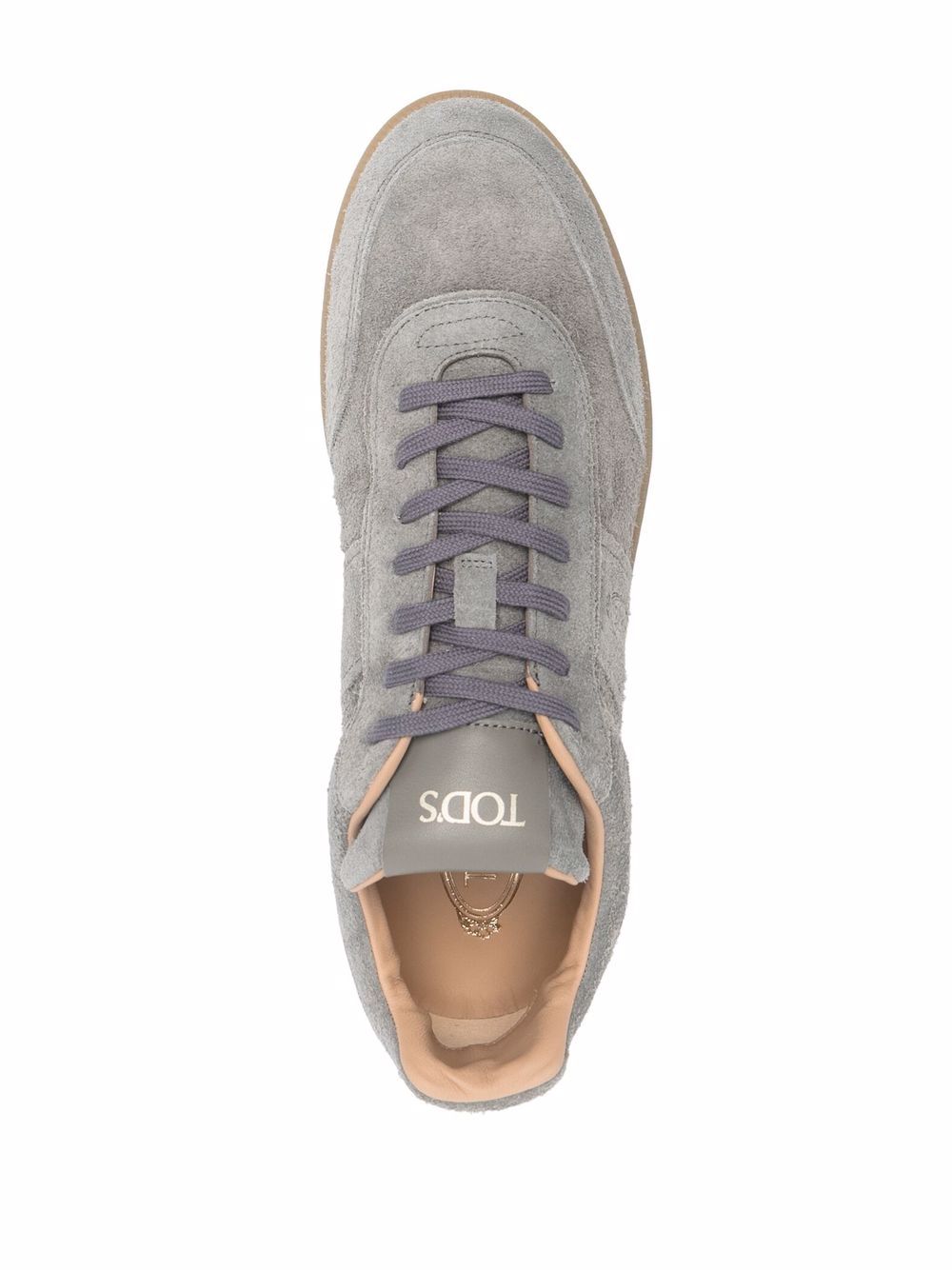 фото Tod's panelled lace-up sneakers