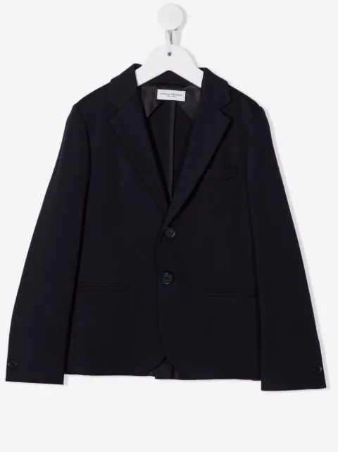 Paolo Pecora Kids blazer cintré à simple boutonnage