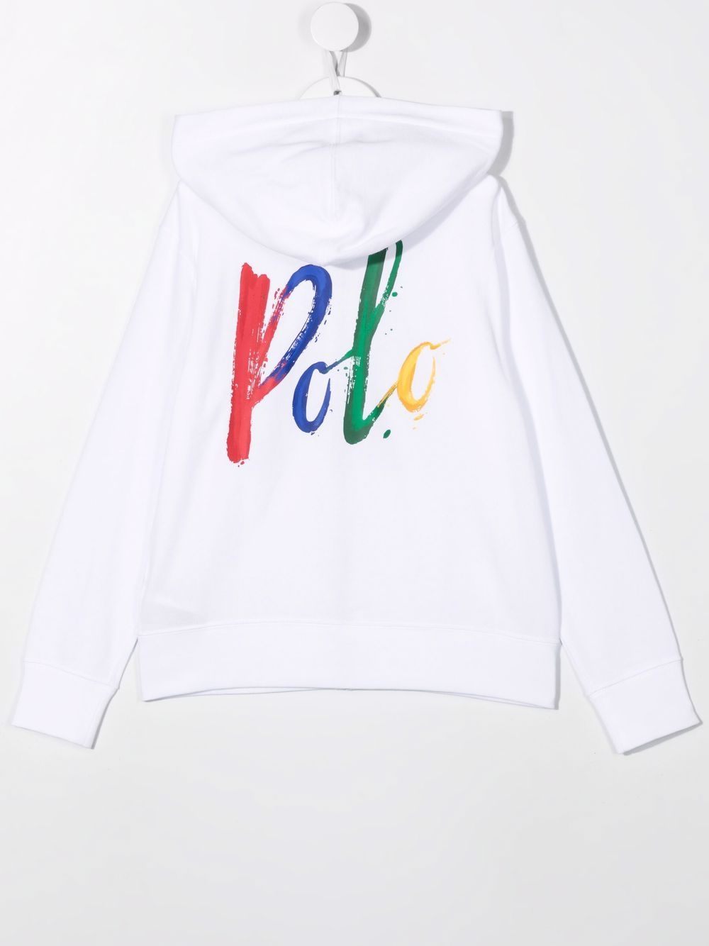 Ralph Lauren Kids Hoodie met logoprint - Wit