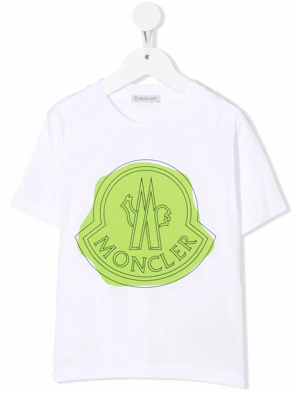 

Moncler Enfant logo-print T-shirt - White