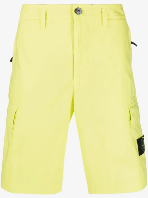 Stone Island shorts cargo con distintivo Compass