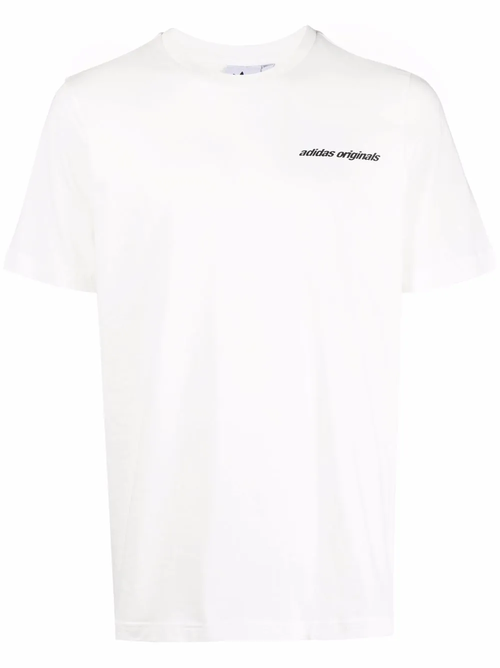 

adidas playera con logo en el pecho - Blanco