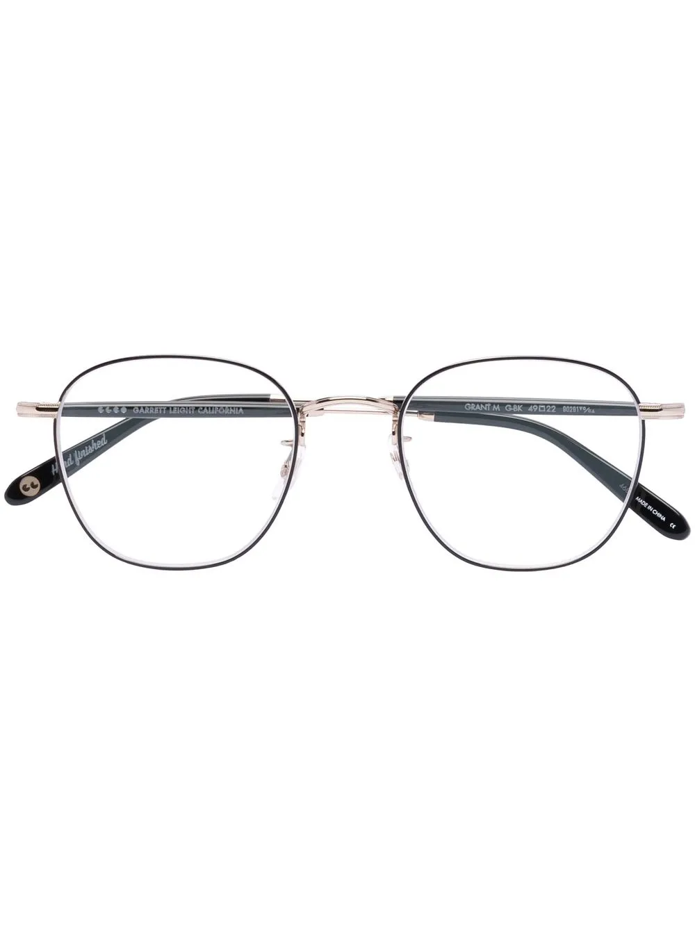 Garrett Leight Grant round-frame Glasses - Farfetch