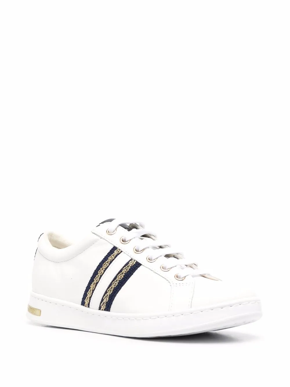 Geox Jaysen embroidered sneakers White