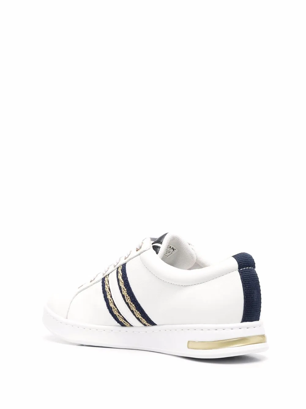 Geox Jaysen embroidered sneakers White