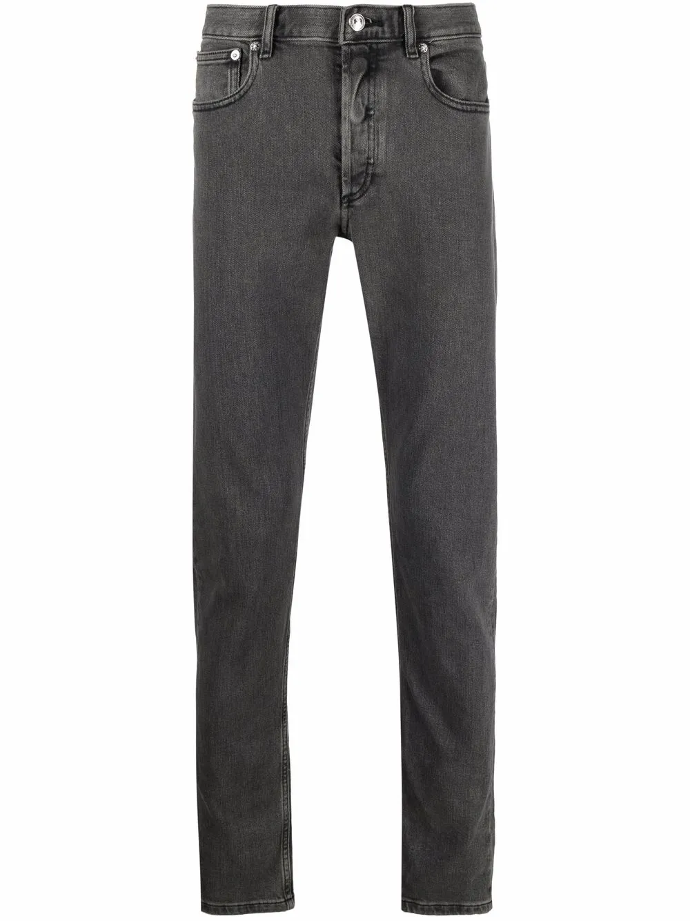 

A.P.C. jeans slim con tiro medio - Gris