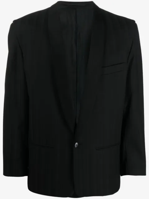 Pierre Cardin Pre-Owned 1980s tonal striped dinner jacket