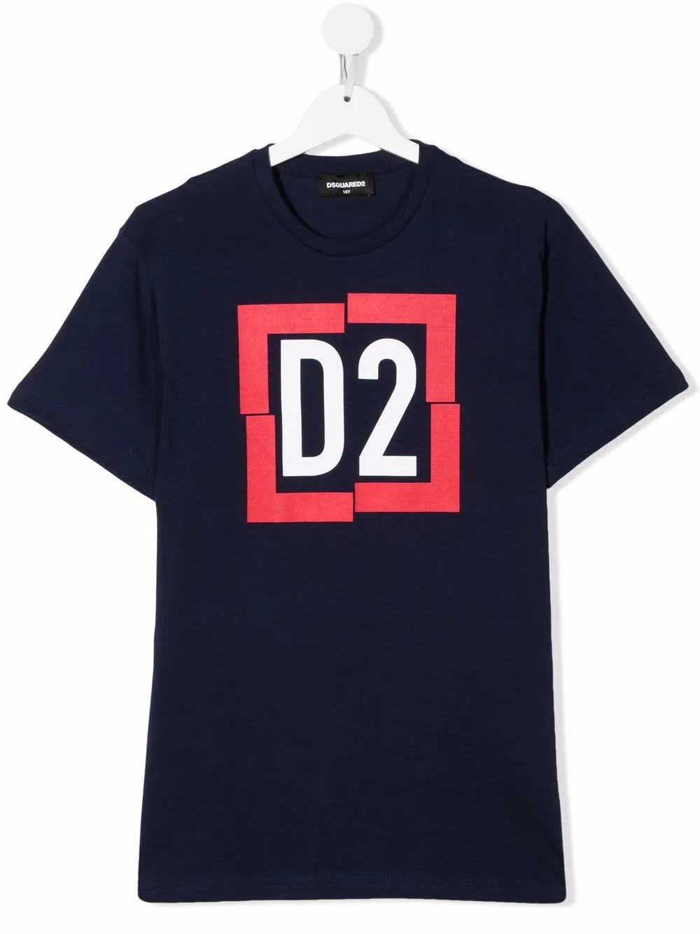 

Dsquared2 Kids playera con logo estampado - Azul