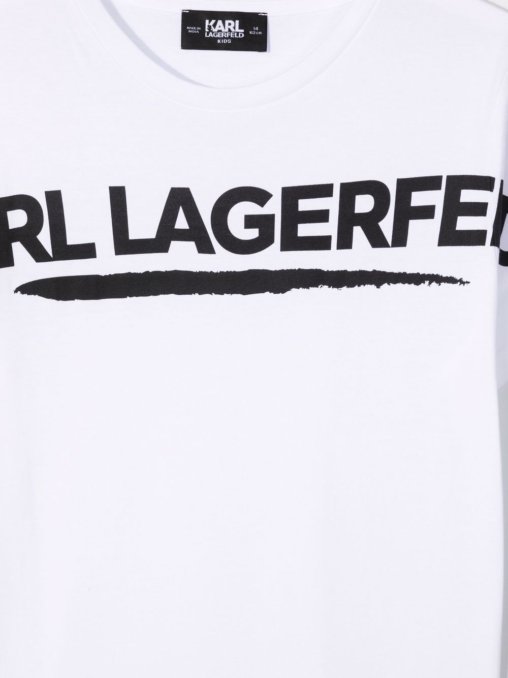 фото Karl lagerfeld kids футболка с логотипом