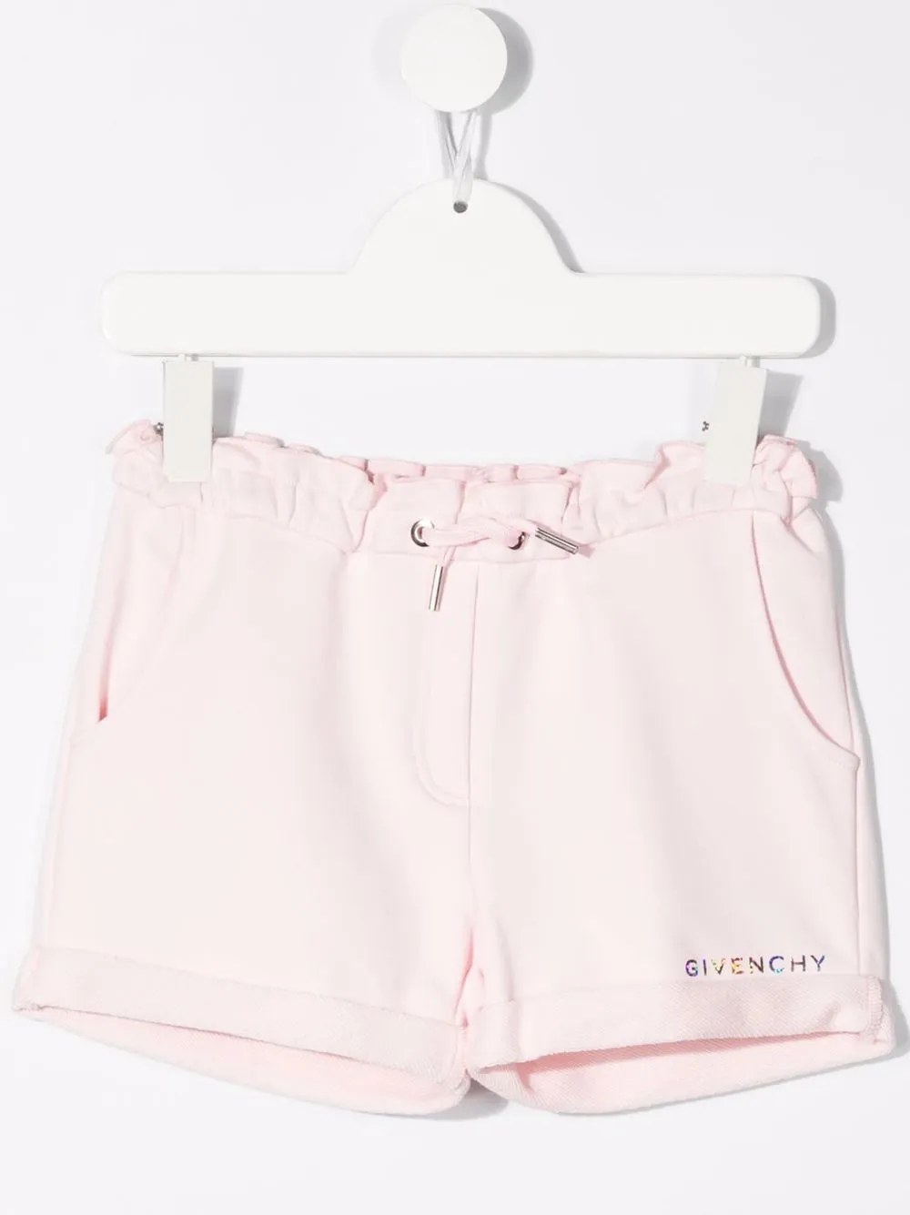 Givenchy Kids шорты с кулиской и логотипом