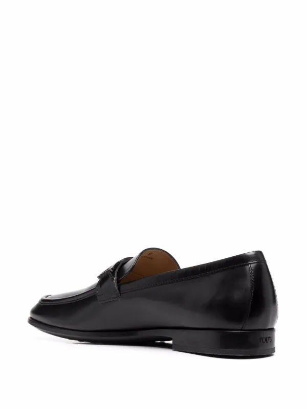 【TOD'S】レザー ロゴプレート ローファー Tod's ロゴプレート レザーローファー 通販 - FARFETCH
