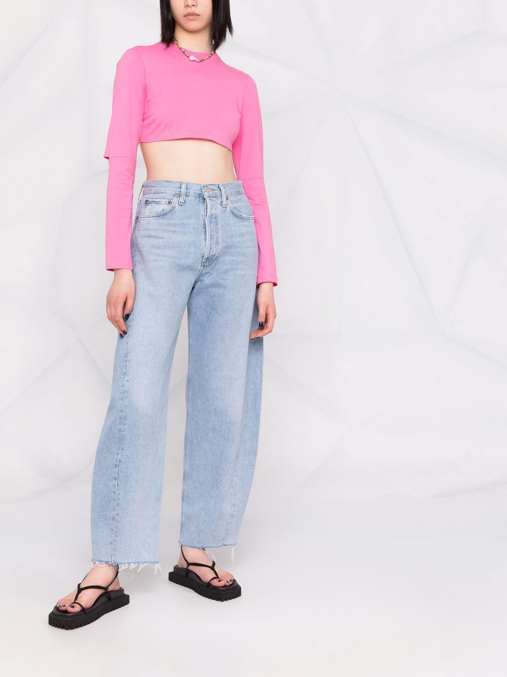 фото Agolde wide-leg jeans