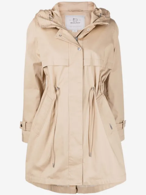 Woolrich Havice zip-front parka coat
