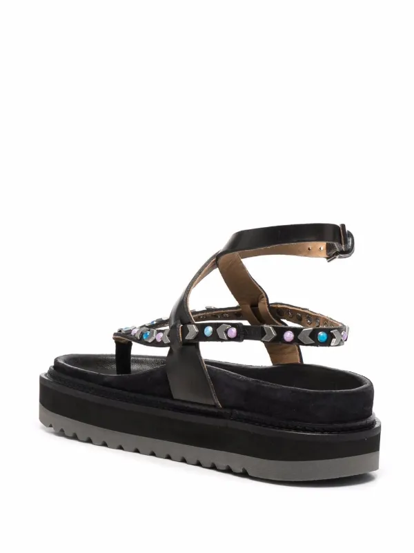 Isabel Marant Elham Platform Thong 