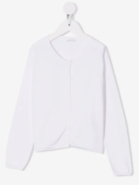 Il Gufo fine-knit cotton cardigan