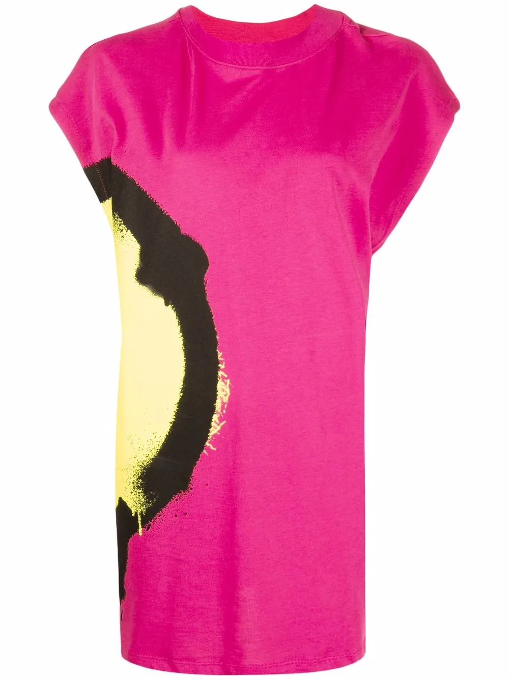 

BARROW vestido estilo playera con logo estampado - Rosado