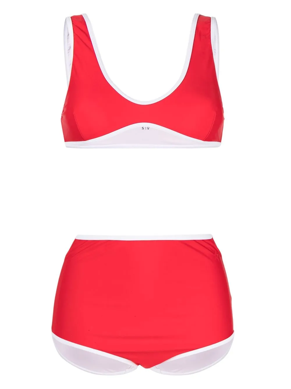 

Perfect Moment high-waisted bikini - Red