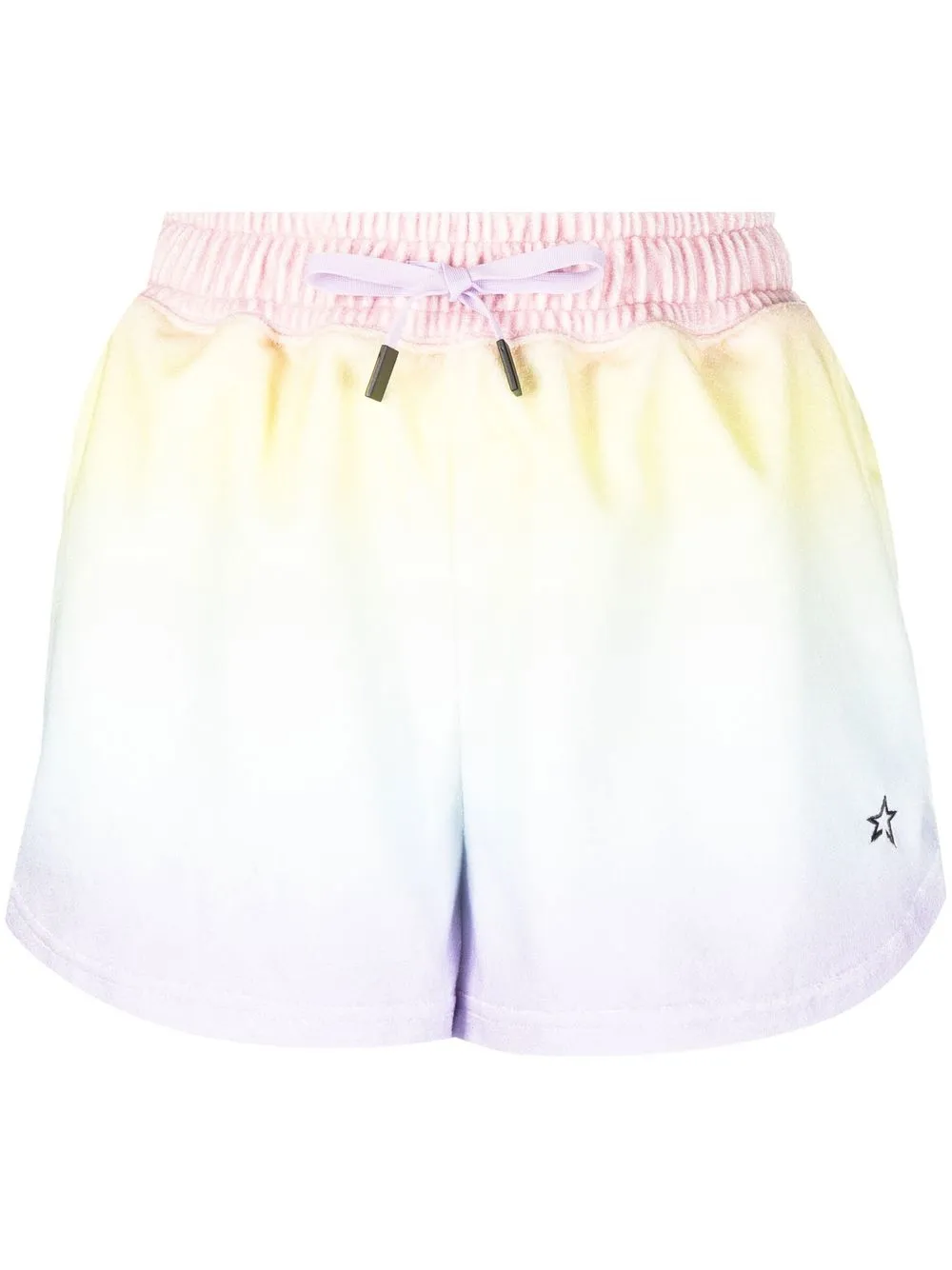 

Perfect Moment tie-dye print design shorts - Multicolour