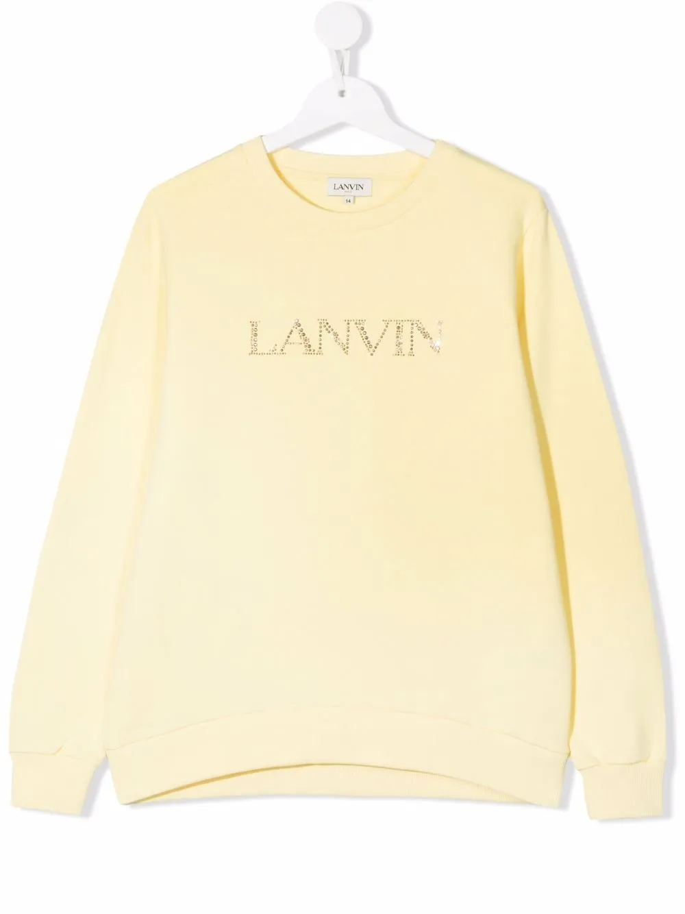LANVIN Enfant толстовка с логотипом