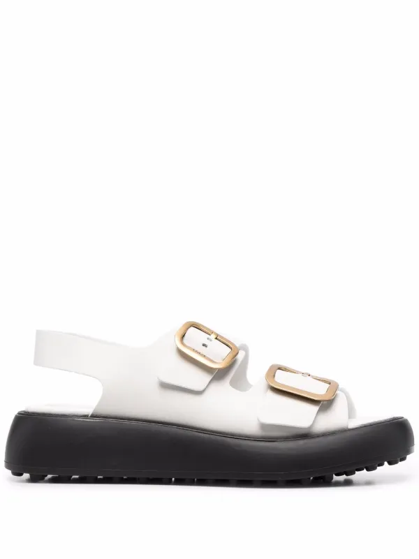 【TOD’S】LEATHER SANDALS TOD'S Leather sandals | NET-A-PORTER