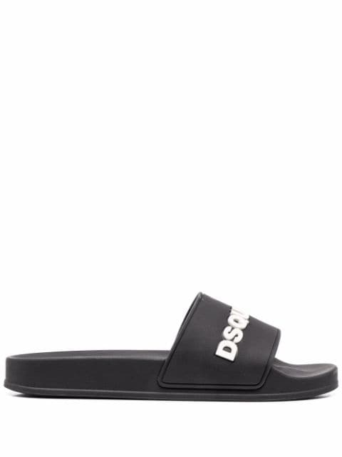 Dsquared2 logo-print slides