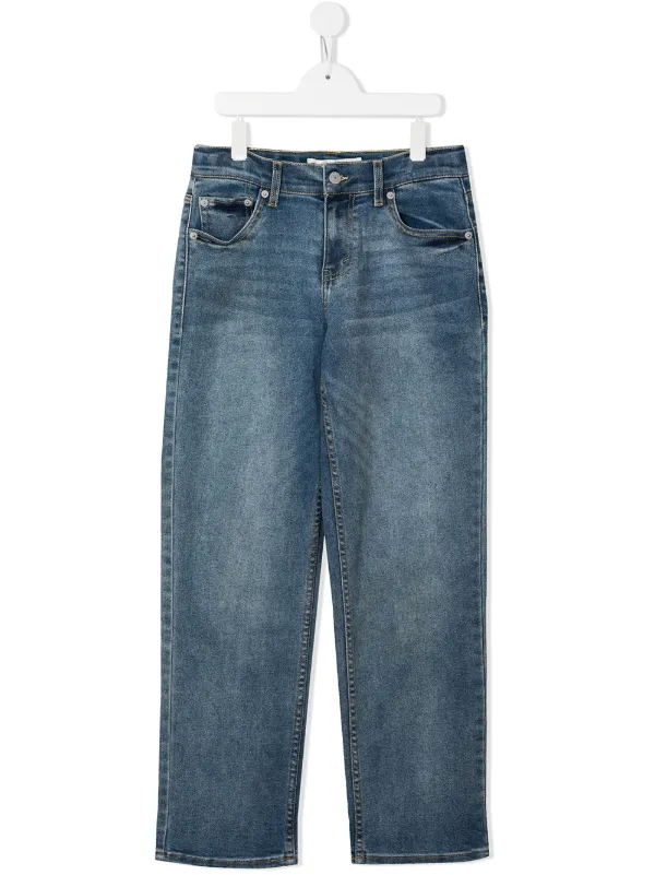 Kids TEEN straight-leg Jeans - Farfetch