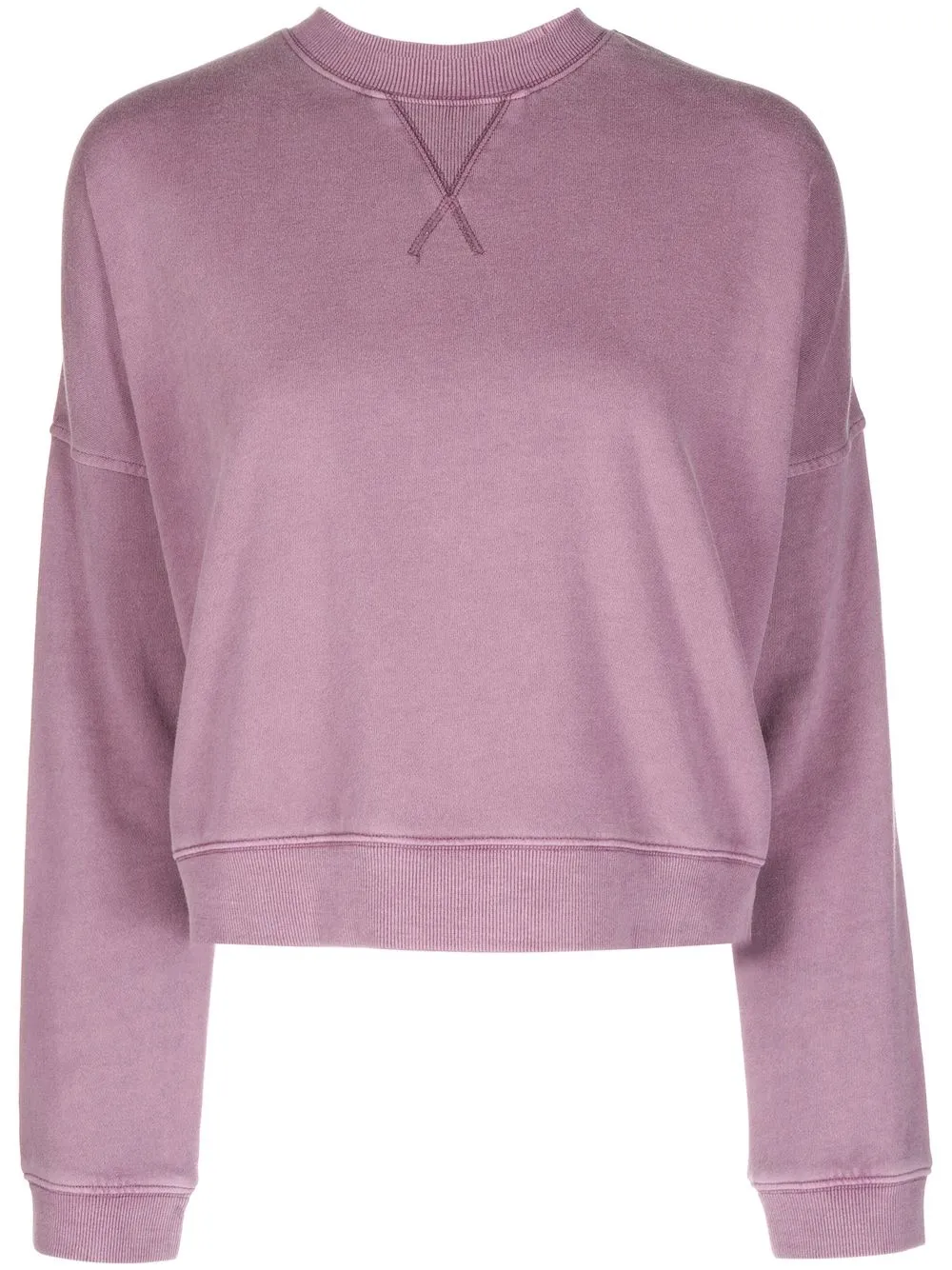 

YMC sudadera con cuello redondo - Morado