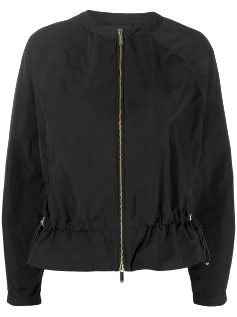 Woolrich chamarra con cuello redondo y cierre