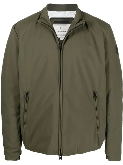 Woolrich veste bomber à patch logo