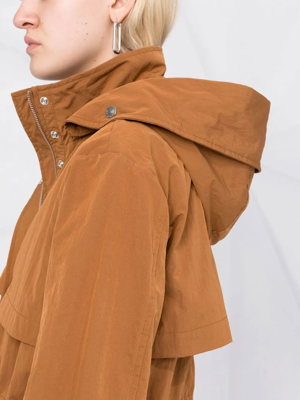 Woolrich Briar Long-length Parka In Brown