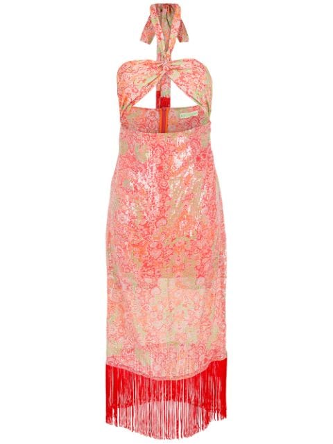 Olympiah Midi-jurk met paisley-print
