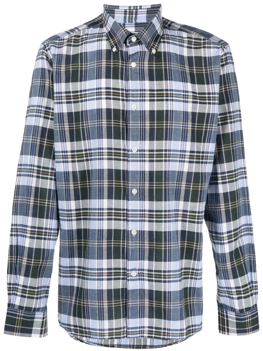 

Woolrich checked button-down shirt - Blue