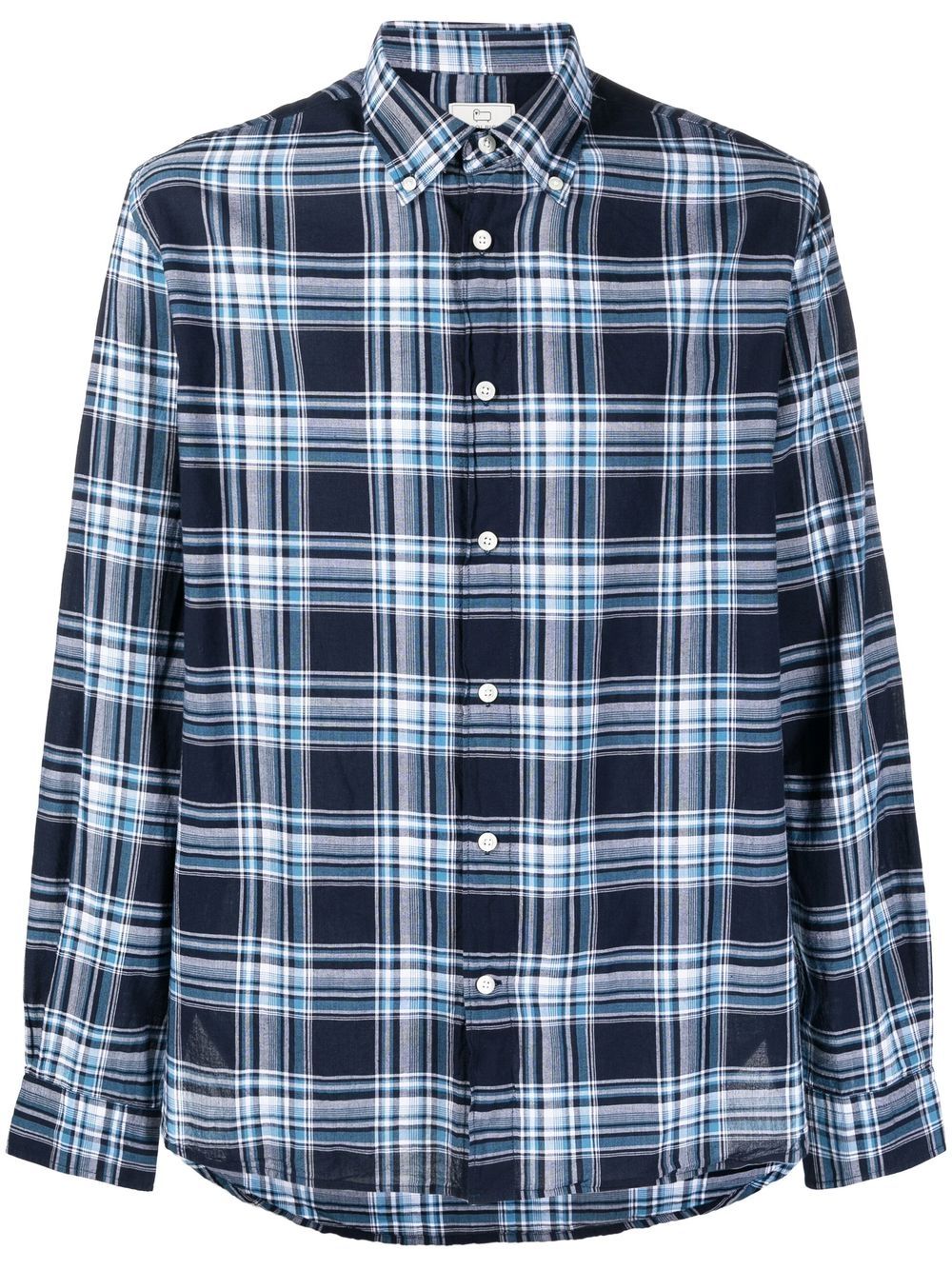 Image 1 of Woolrich checked button-down shirt