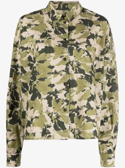 Woolrich camisa Wilderness con motivo militar