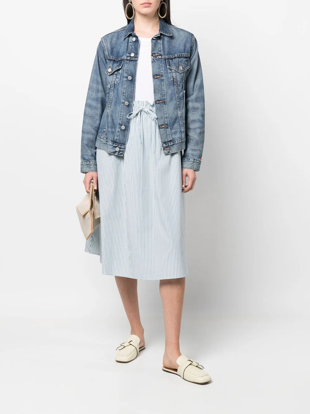 Woolrich Popeline rok - Groen